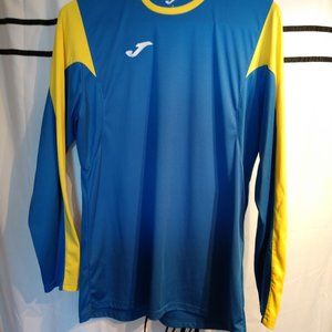 Joma L/S Soccer Jersey with Crewneck Collar (XL)